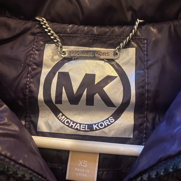 SOLD on Mercari! Michael Kors Puffer Jacket w/ belt - Picture 2 of 3